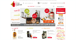 Desktop Screenshot of cote-aperitif.com